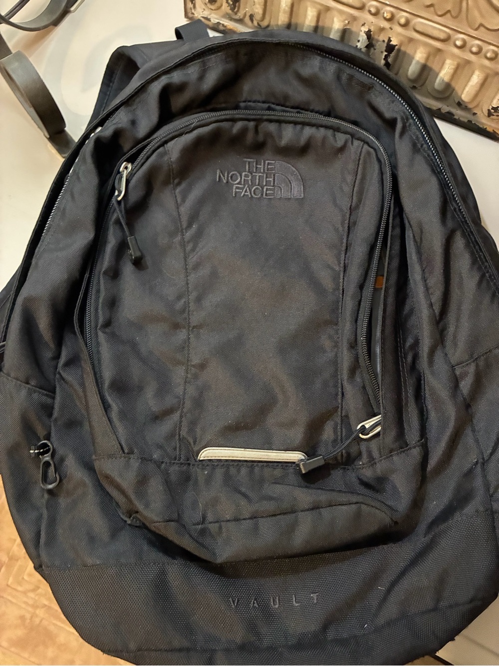 The North Face Black Vault Backpack
